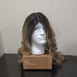 Stylish Ombre Brown Wig for Women